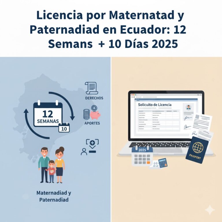 Licencia por Maternidad y Paternidad en Ecuador