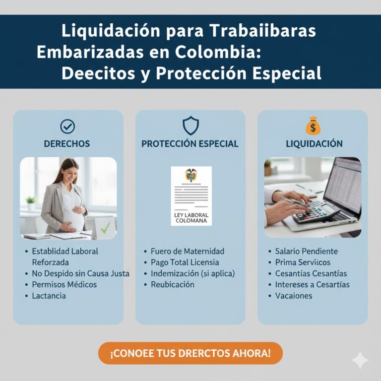 Liquidación para Trabajadoras Embarazadas en Colombia