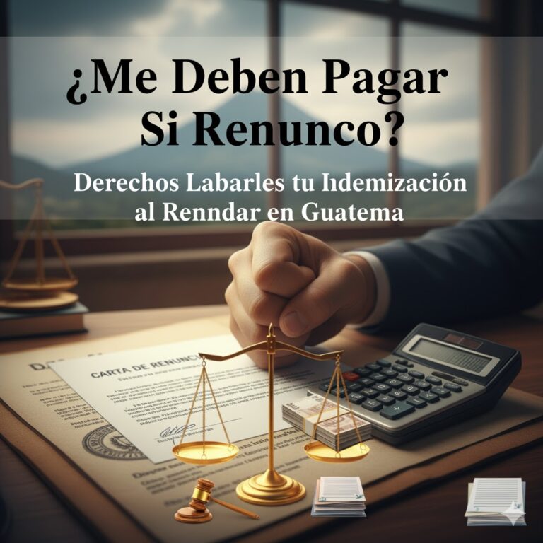 Me Deben Pagar Si Renuncio