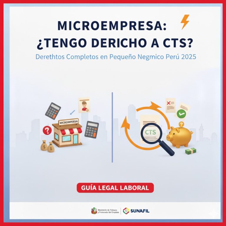 Microempresa ¿Tengo Derecho a CTS