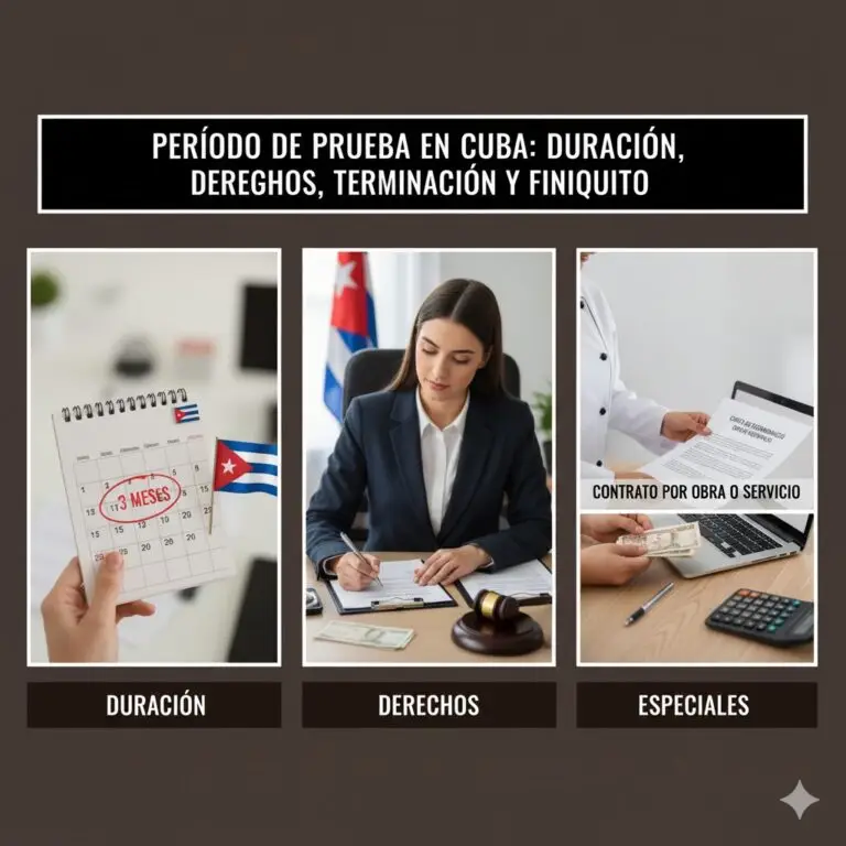 Período de Prueba en Cuba