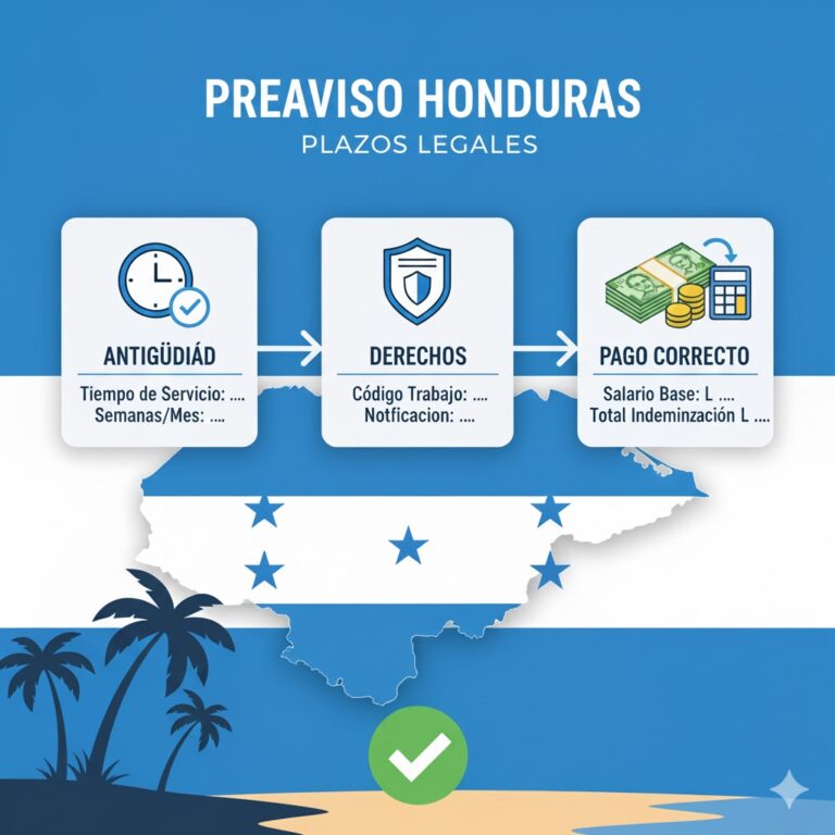 Preaviso Honduras: Plazos Legales por Antigüedad