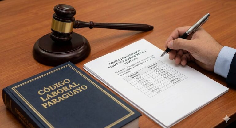 Preaviso en Paraguay