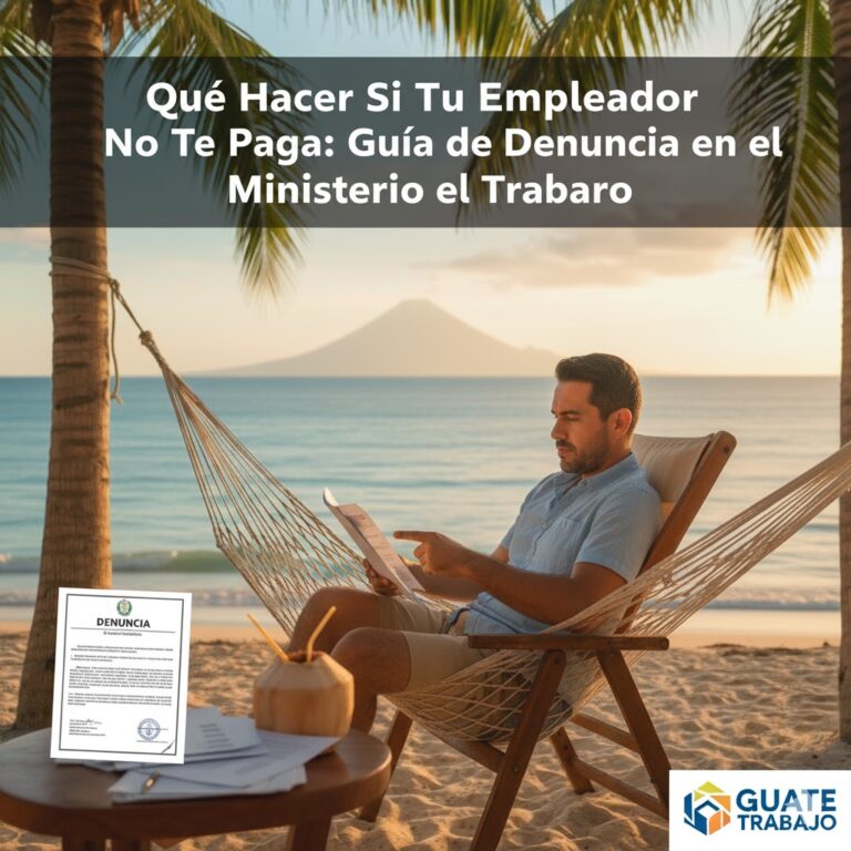 Qué Hacer Si Tu Empleador