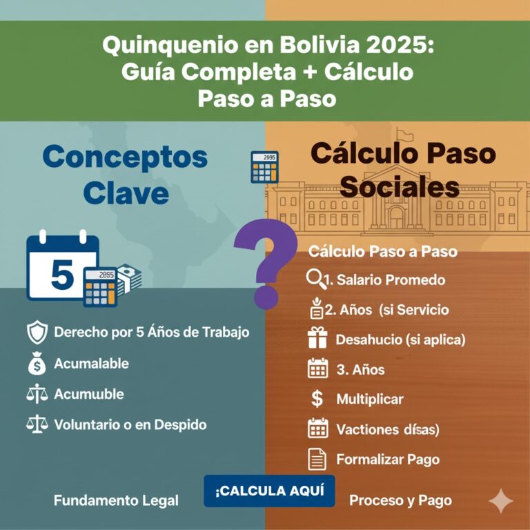 Quinquenio en Bolivia 2025