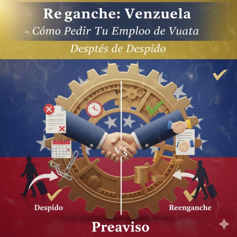 Reenganche: Cómo Pedir Tu Empleo de Vuelta Después de Despido