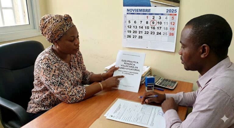 Renuncia Voluntaria en Guinea Ecuatorial