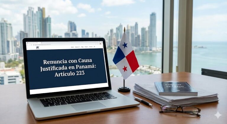 Renuncia con Causa Justificada en Panamá