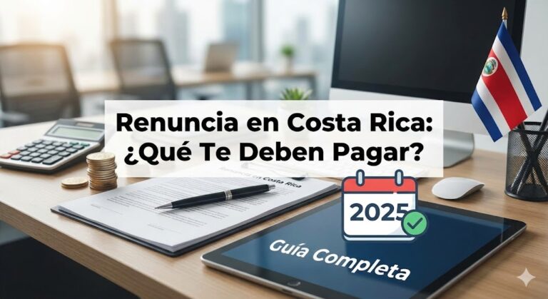Renuncia en Costa Rica