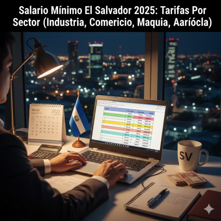 Salario Mínimo El Salvador