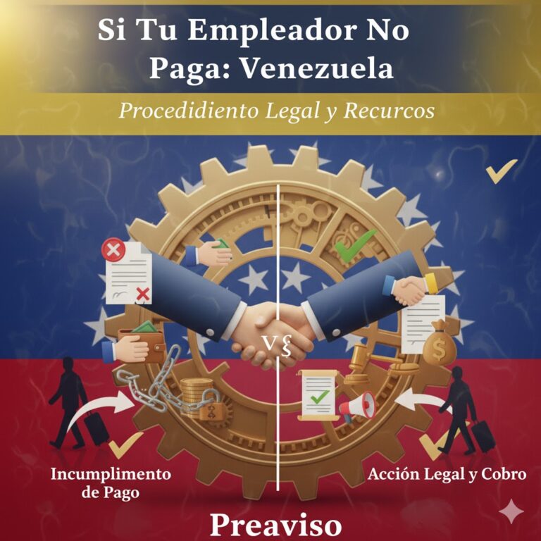 Si Tu Empleador No Paga: Procedimiento Legal y Recursos