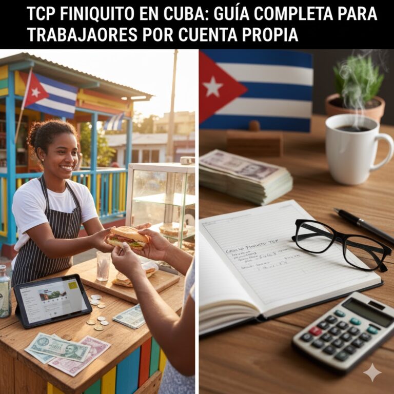 TCP Finiquito en Cuba