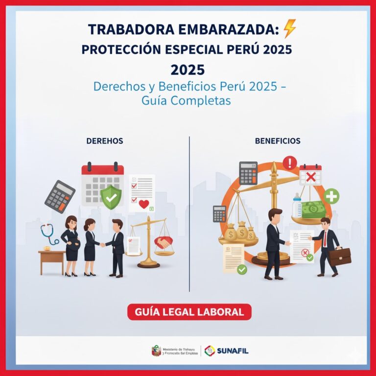 Trabajadora Embarazada: Protección Especial Perú