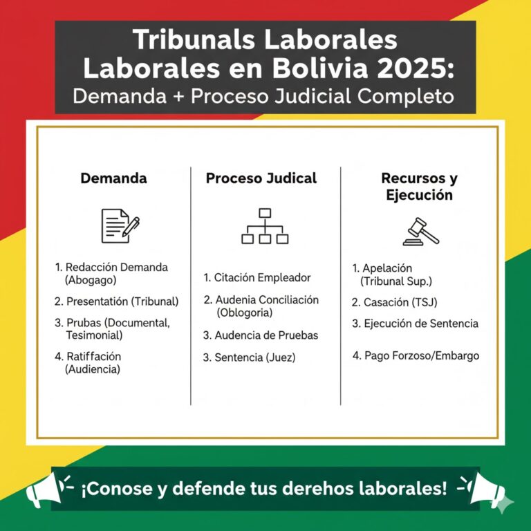Tribunales Laborales en Bolivia