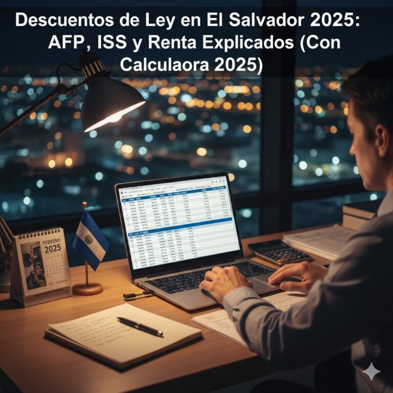 escuentos de Ley en El Salvador