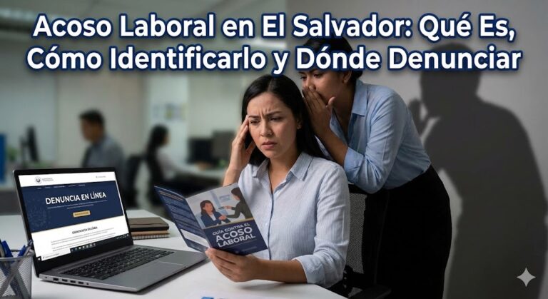 post Acoso Laboral en El Salvador