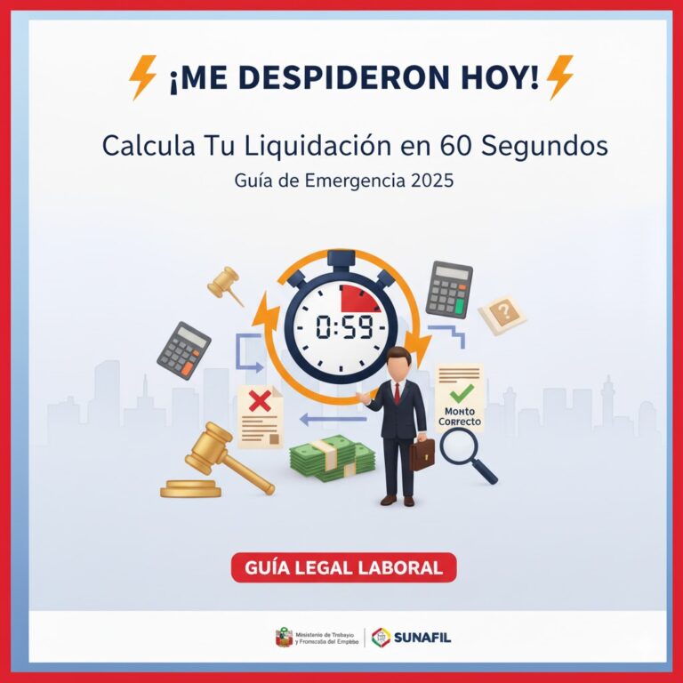 ¡ME DESPIDIERON HOY! Calcula Tu Liquidación en 60 Segundos